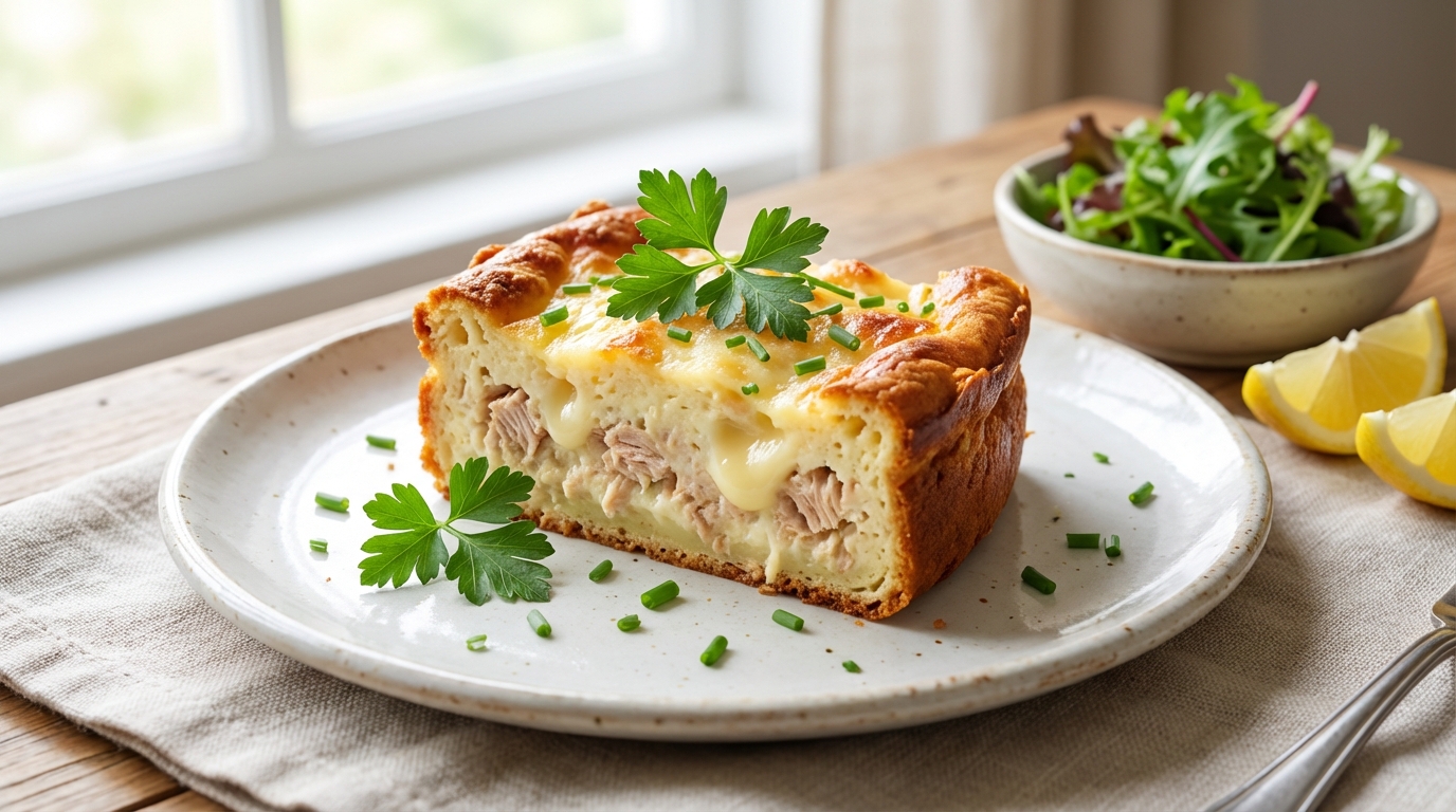 découvrez notre recette facile et saine de cake léger au thon et fromage, une entrée gourmande et légère parfaite pour un repas sans culpabilité.