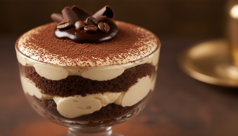 découvrez la douceur fondante du chocolat, café et mascarpone, une gourmandise irrésistible qui ravira toute la famille dès la première bouchée.