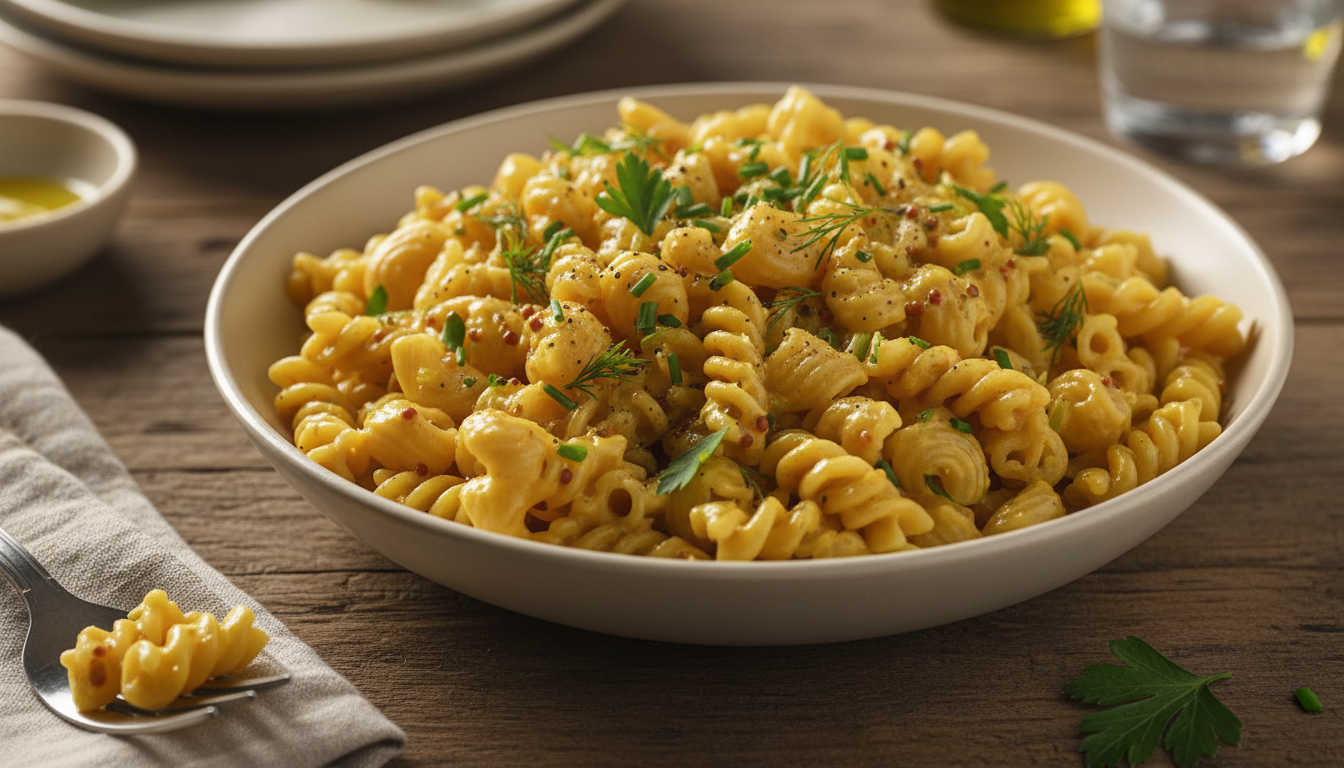 découvrez comment des pâtes à la moutarde et à la crème peuvent transformer un dîner simple en un festin onctueux et savoureux, alliant finesse et gourmandise.