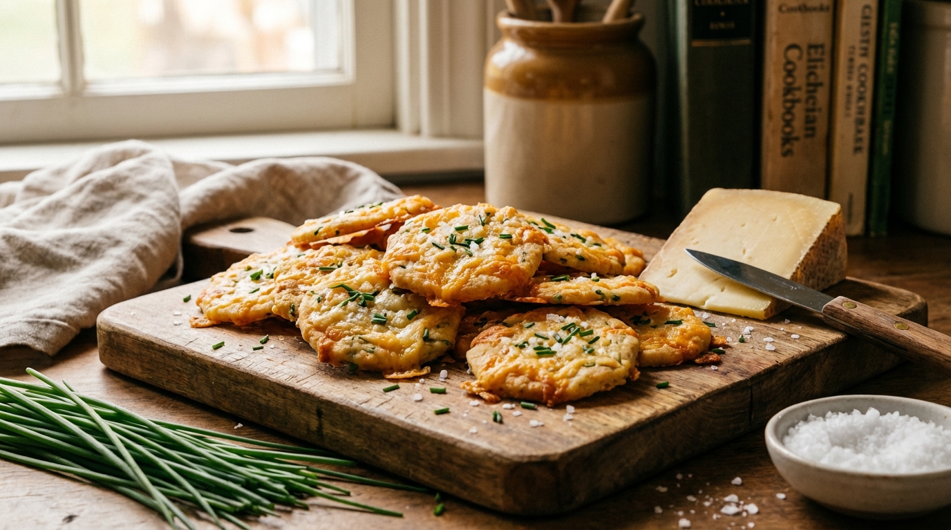 découvrez notre recette irrésistible de crackers frais au fromage et ciboulette, parfaits pour des apéritifs gourmands à préparer facilement chez vous.