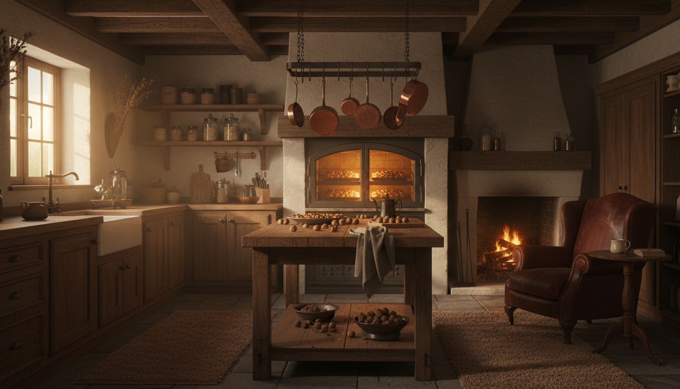 savourez ce gâteau aux noix rustique et généreux, idéal pour combler vos envies soudaines de douceur avec une touche authentique et réconfortante.