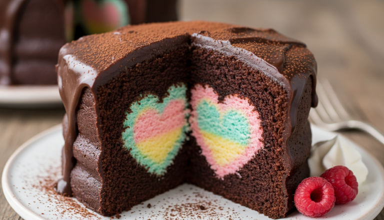 savourez chaque bouchée des tranches de cake surprise cœur vanille et chocolat, une douceur fondante et réconfortante qui éveillera vos papilles.