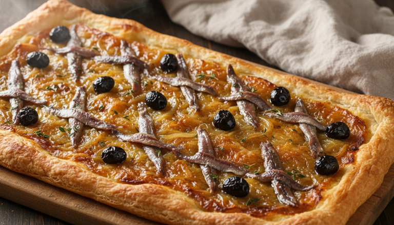 découvrez la recette secrète de la pissaladière dorée au four, un délice irrésistible qui rendra chaque bouchée inoubliable. parfaite pour régaler vos papilles et vos invités.