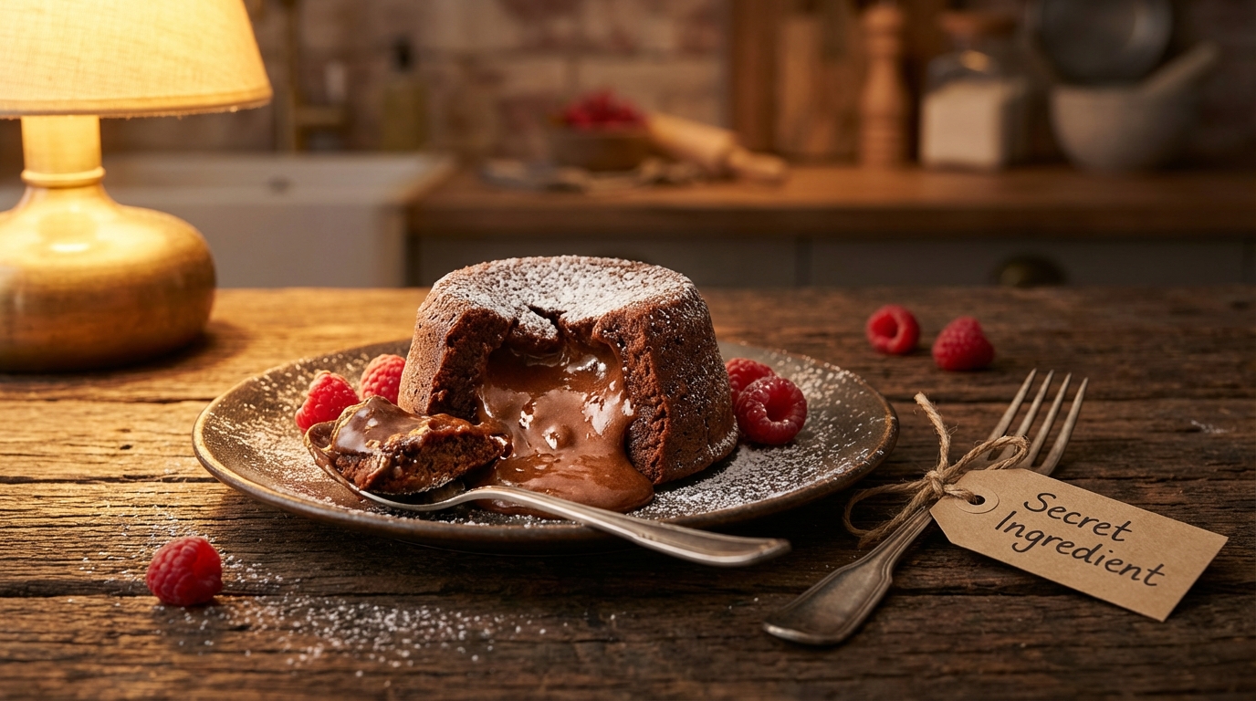 découvrez comment un ingrédient secret transforme ce fondant au chocolat en une recette anti-gaspillage délicieusement surprenante.