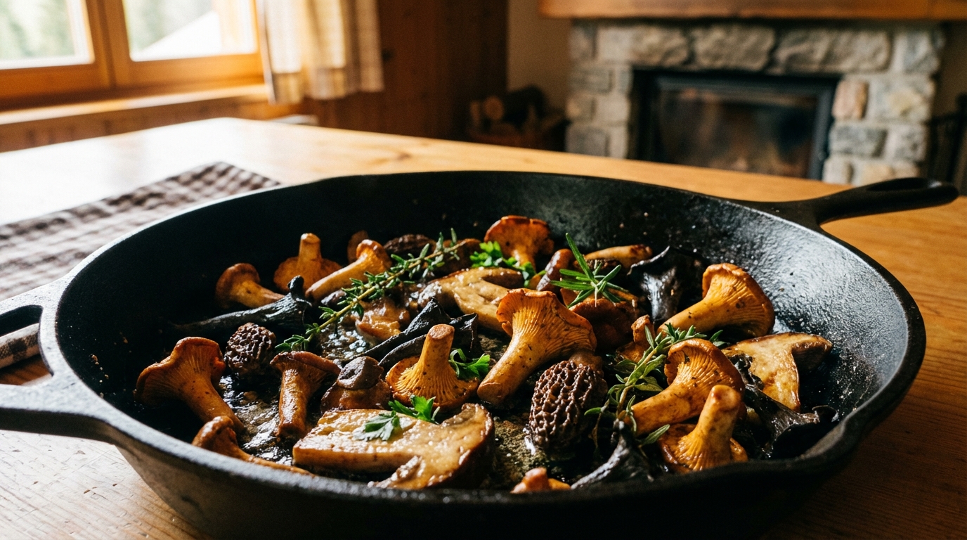 découvrez une recette originale de raclette alliant champignons savoureux et croûtons croustillants pour un repas gourmand et convivial.