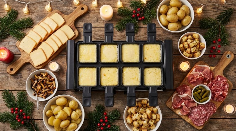 découvrez notre recette originale de raclette aux champignons savoureux et croûtons croustillants pour un repas délicieux et convivial.