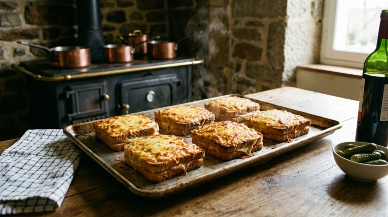 découvrez notre recette simple et savoureuse de croque-monsieur au saumon, poireau et chèvre, parfaite pour un repas gourmand et équilibré.