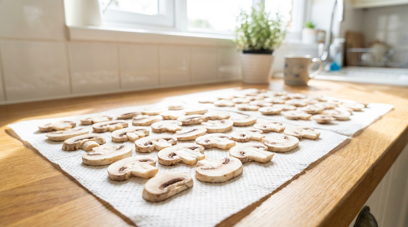 savourez une pizza légère et gourmande aux champignons de paris, idéale pour les amateurs de cuisine végétarienne qui cherchent un délice sain et parfumé.