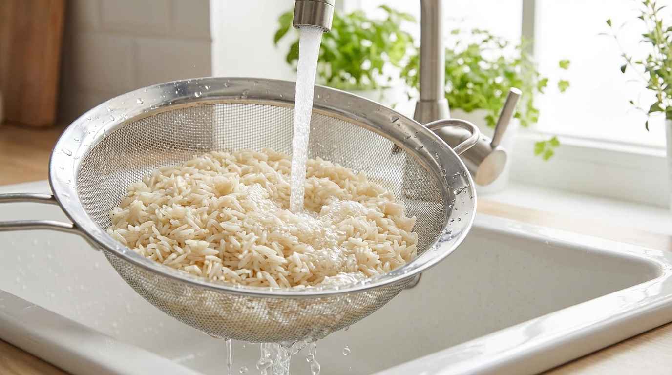 découvrez une salade de riz savoureuse et colorée, associant haricots rouges croquants et perles de fromage fondant pour un délice frais et équilibré.