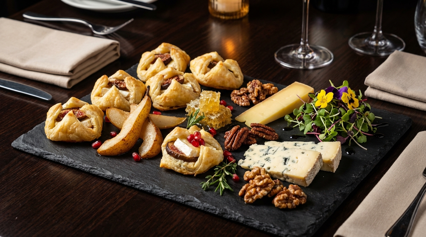 découvrez notre recette originale de délice feuilleté au fromage frais, ail, fines herbes et poire, alliant saveurs fraîches et gourmandise pour un plat délicieusement surprenant.