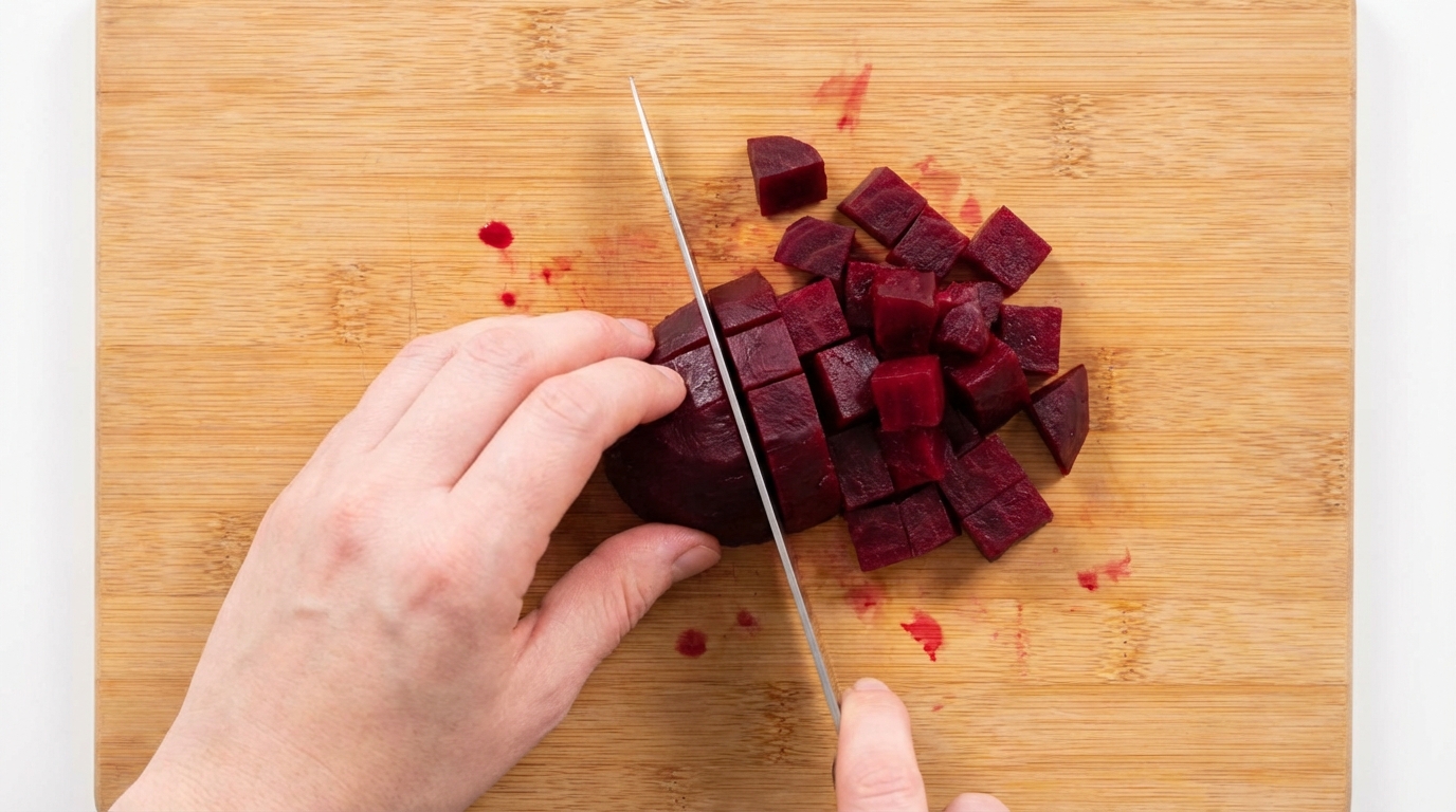 découvrez la douceur de notre délice rose, une purée onctueuse alliant la saveur douce de la betterave et la fraîcheur du fromage frais, idéale pour une entrée gourmande et colorée.