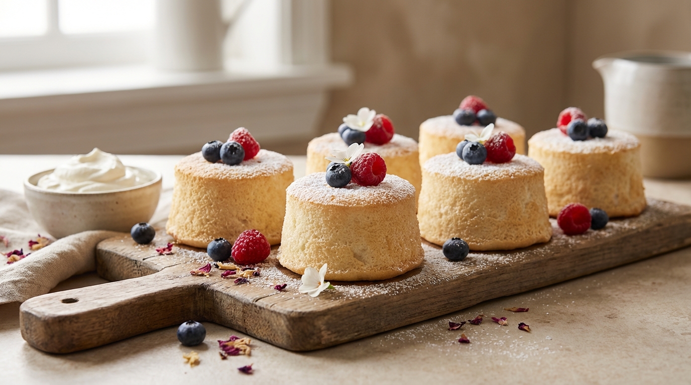 découvrez la recette ultra légère des angel cakes en mini format, des délices angéliques parfaits pour une pause gourmande et saine.