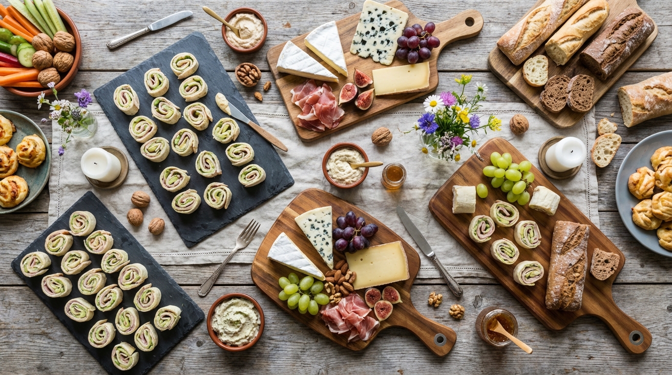 découvrez nos minis wraps légers à l’avocat, jambon et fromage, parfaits pour une collation saine et savoureuse.