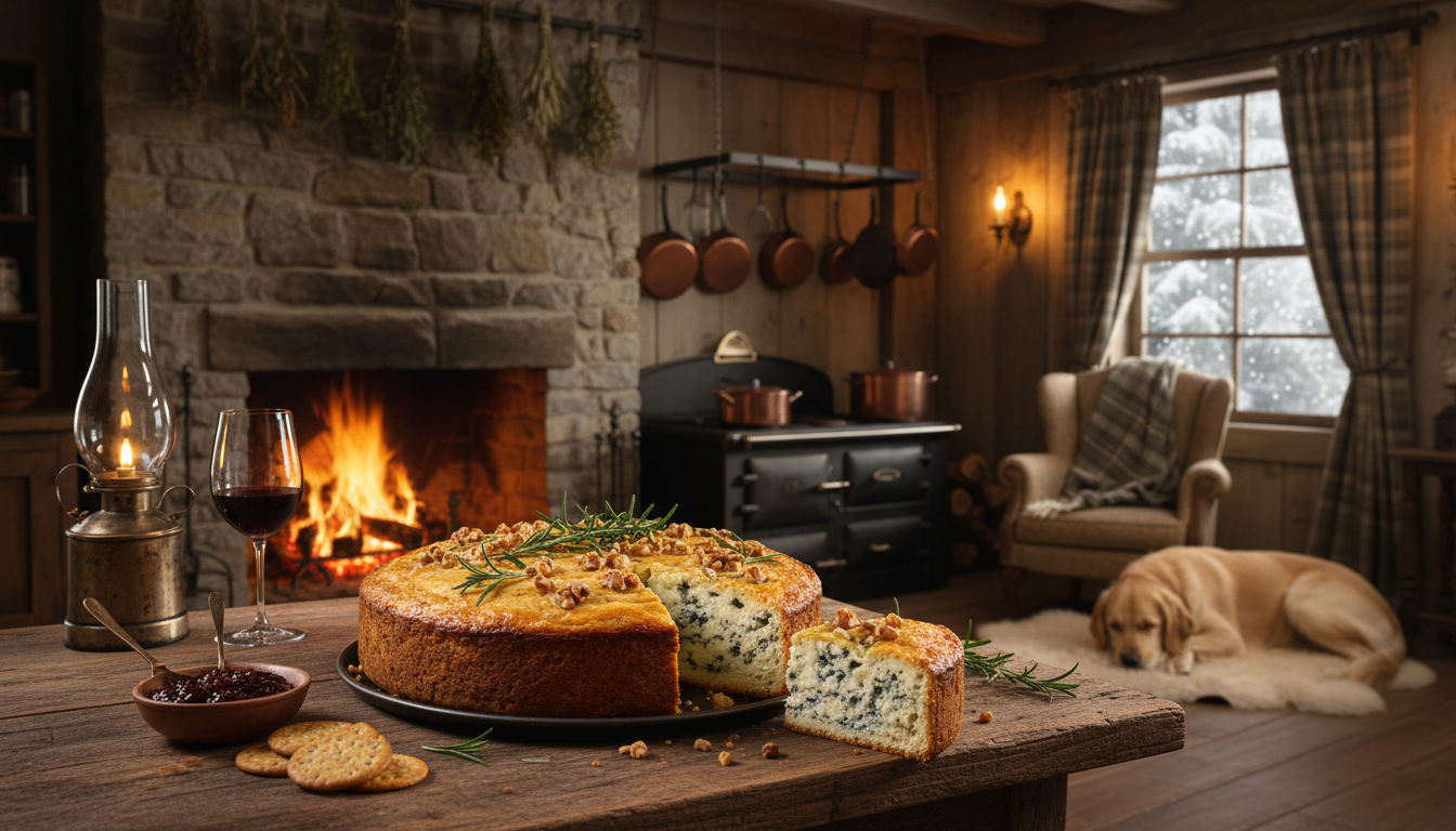 découvrez ce cake au bleu d’auvergne, alliant fondant et croquant, prêt en un éclair. une recette gourmande et rapide qui détrône la quiche traditionnelle !