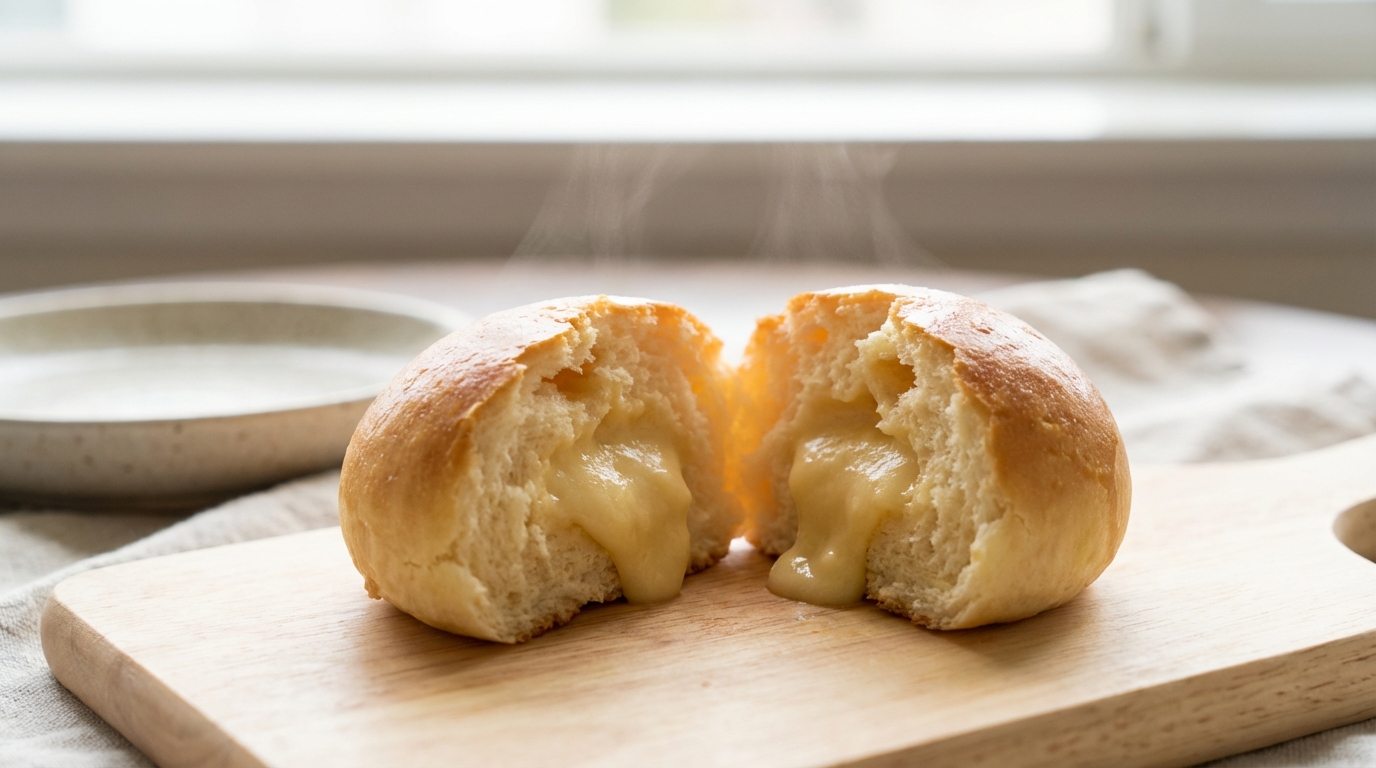 savourez nos délicieux chinois moelleux, généreusement garnis d'une crème pâtissière légère et savoureuse, parfaits pour une pause gourmande.
