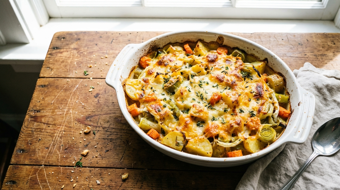 découvrez notre recette simple et gourmande de gratin de légumes au fromage, parfaite pour un repas savoureux et réconfortant en toute saison.