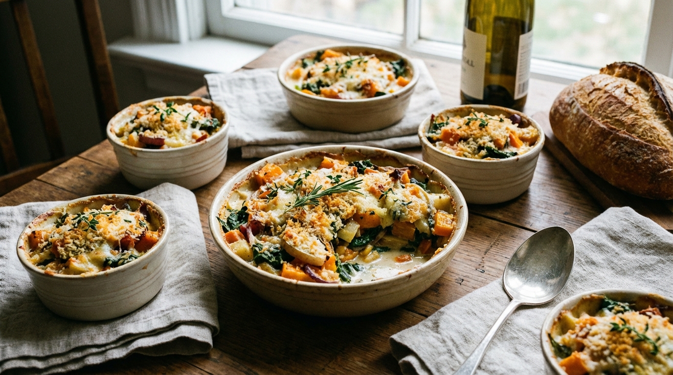 découvrez une recette simple et gourmande de gratin de légumes au fromage, parfaite pour un repas savoureux et réconfortant en famille.