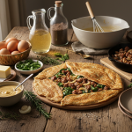 découvrez comment une crêpe géante dorée, prête en seulement 25 minutes au four, peut transformer vos soirées d'hiver en un festin chaleureux et gourmand.