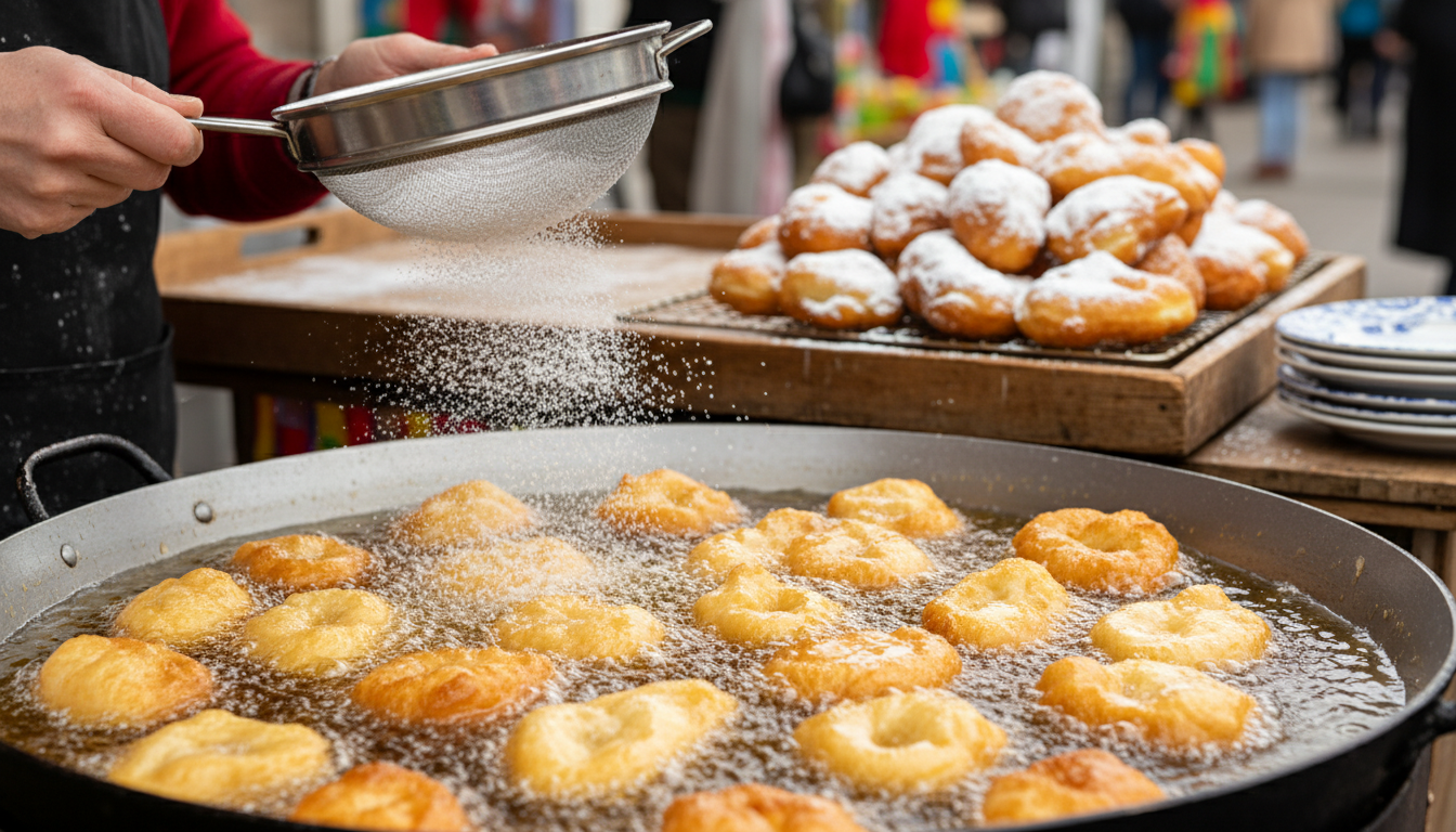 découvrez les ganses niçoises, ces beignets dorés parfumés à la fleur d’oranger comme ceux de ma grand-mère, un délice irrésistible qui ravira vos papilles dès la première bouchée.