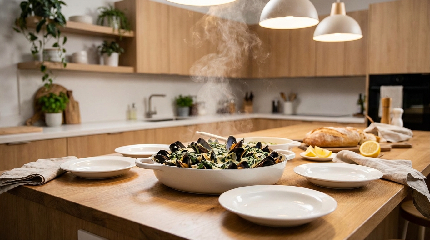 découvrez notre gratin de moules aux épinards, une recette légère et savoureuse parfaite pour un repas gourmand et équilibré. facile à préparer, elle allie fraîcheur et goût pour régaler toute la famille.