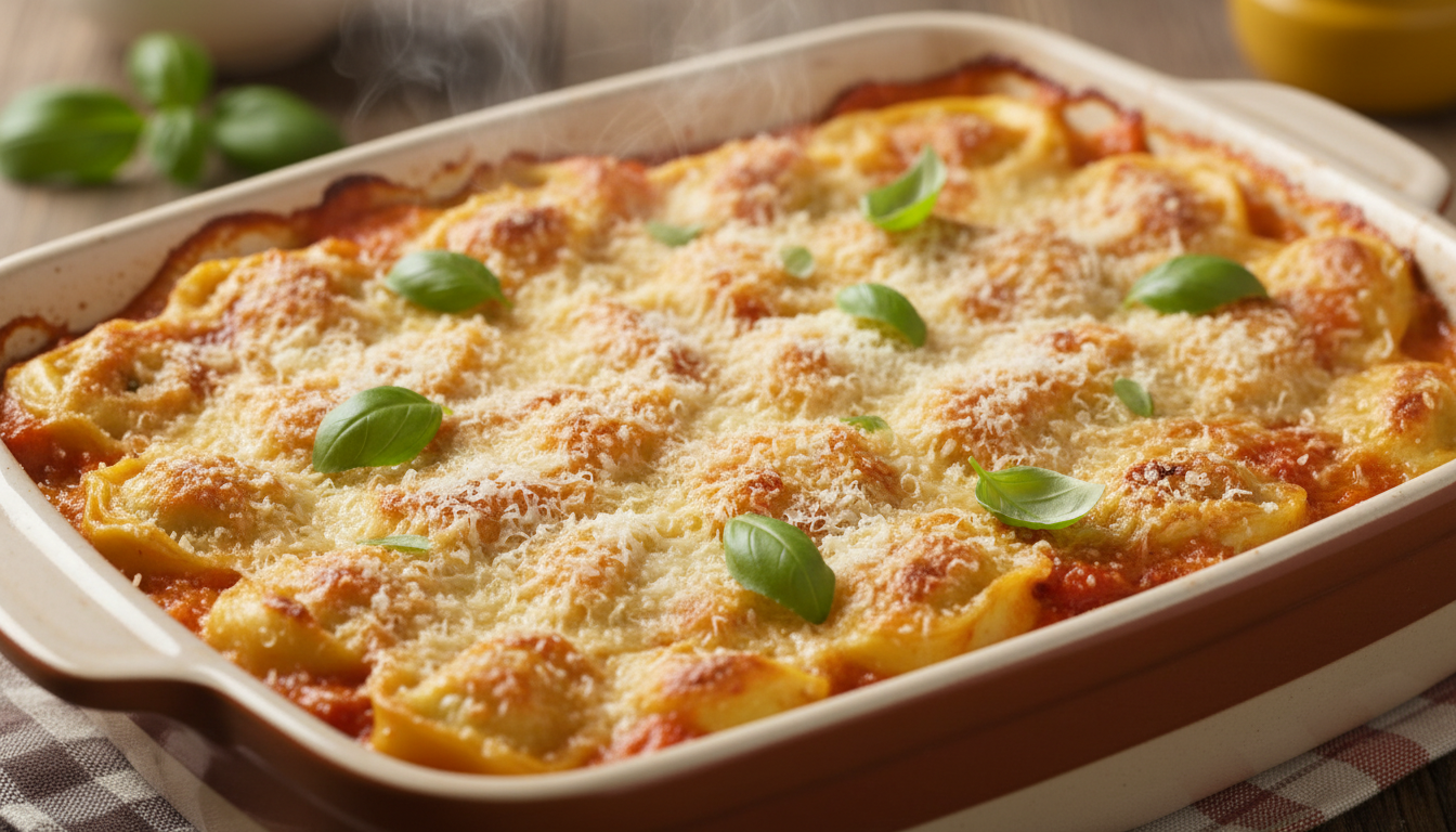 découvrez notre recette de gratin de tortelloni au parmesan, un plat gourmand et onctueux parfait pour réchauffer vos soirées d’hiver avec saveur et plaisir.