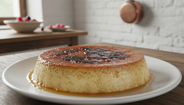 découvrez le flan pâtissier de laurent mariotte, une gourmandise onctueuse et délicatement vanillée, bien au-dessus des versions industrielles.