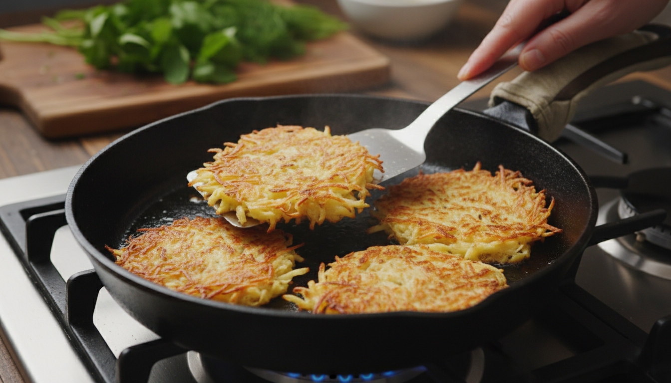 découvrez le secret croustillant des chefs pour transformer le panais en röstis dorés et irrésistibles. une recette simple et délicieuse qui ravira tous les palais.