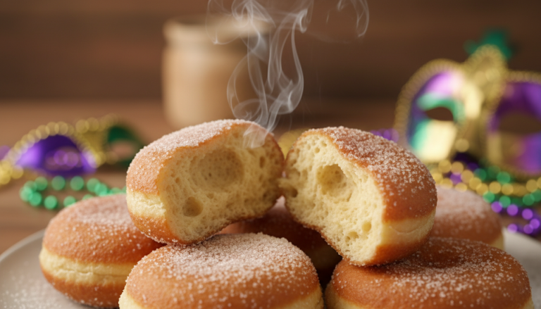 découvrez les beignets de mardi gras de cyril lignac, une recette parfaite alliant croustillant et moelleux pour un plaisir fondant en bouche à chaque bouchée.