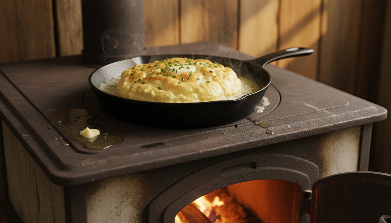 découvrez la recette simple et rapide de l'omelette au beurre normand, un plat savoureux qui réchauffe vos journées d'hiver avec douceur et gourmandise.