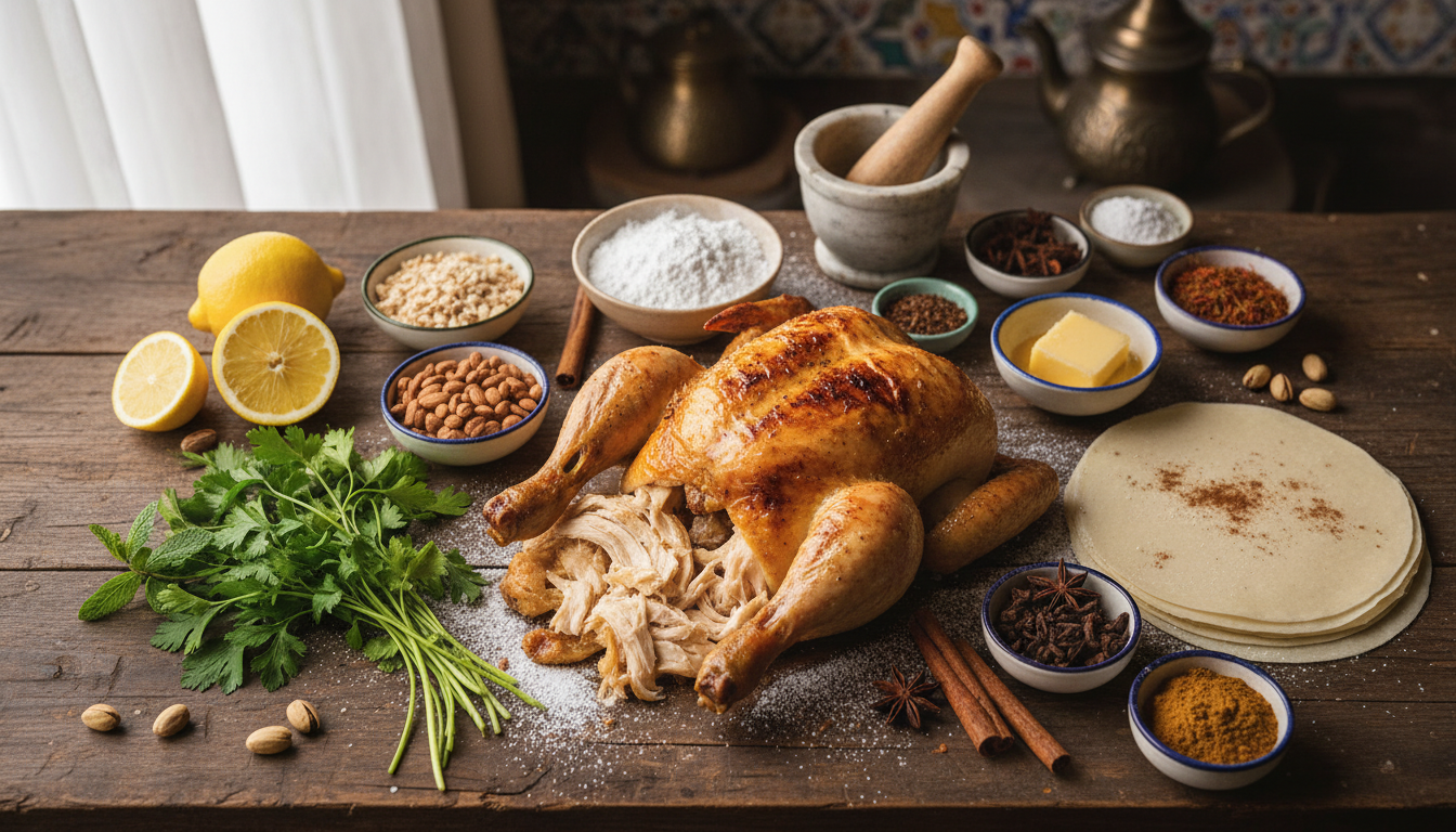découvrez notre recette de pastilla maison, une délicieuse alliance de croustillant doré et de fondant gourmand, idéale pour les amateurs de saveurs sucrées-salées.