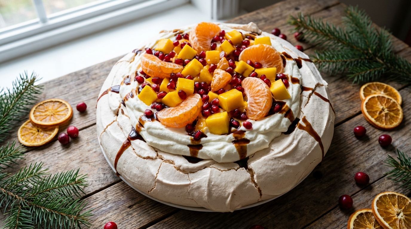découvrez la pavlova légère, un dessert fruité parfait pour l'hiver, alliant douceur et fraîcheur pour un moment gourmand et rafraîchissant.