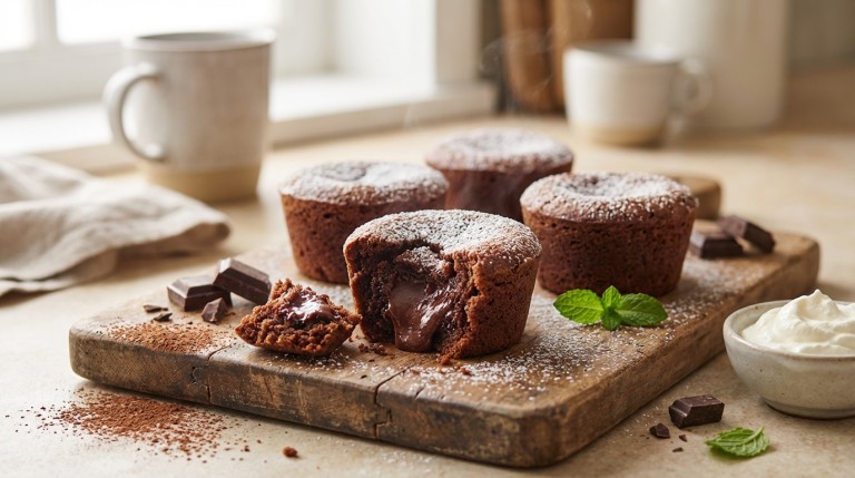 découvrez la recette parfaite des petits moelleux au chocolat, gourmands et légers, pour un dessert rapide et délicieux qui ravira toute la famille.
