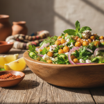 découvrez comment les pois chiches, associés à des épices savoureuses et des herbes fraîches, forment un trio végétarien irrésistible qui séduit même les amateurs de viande.
