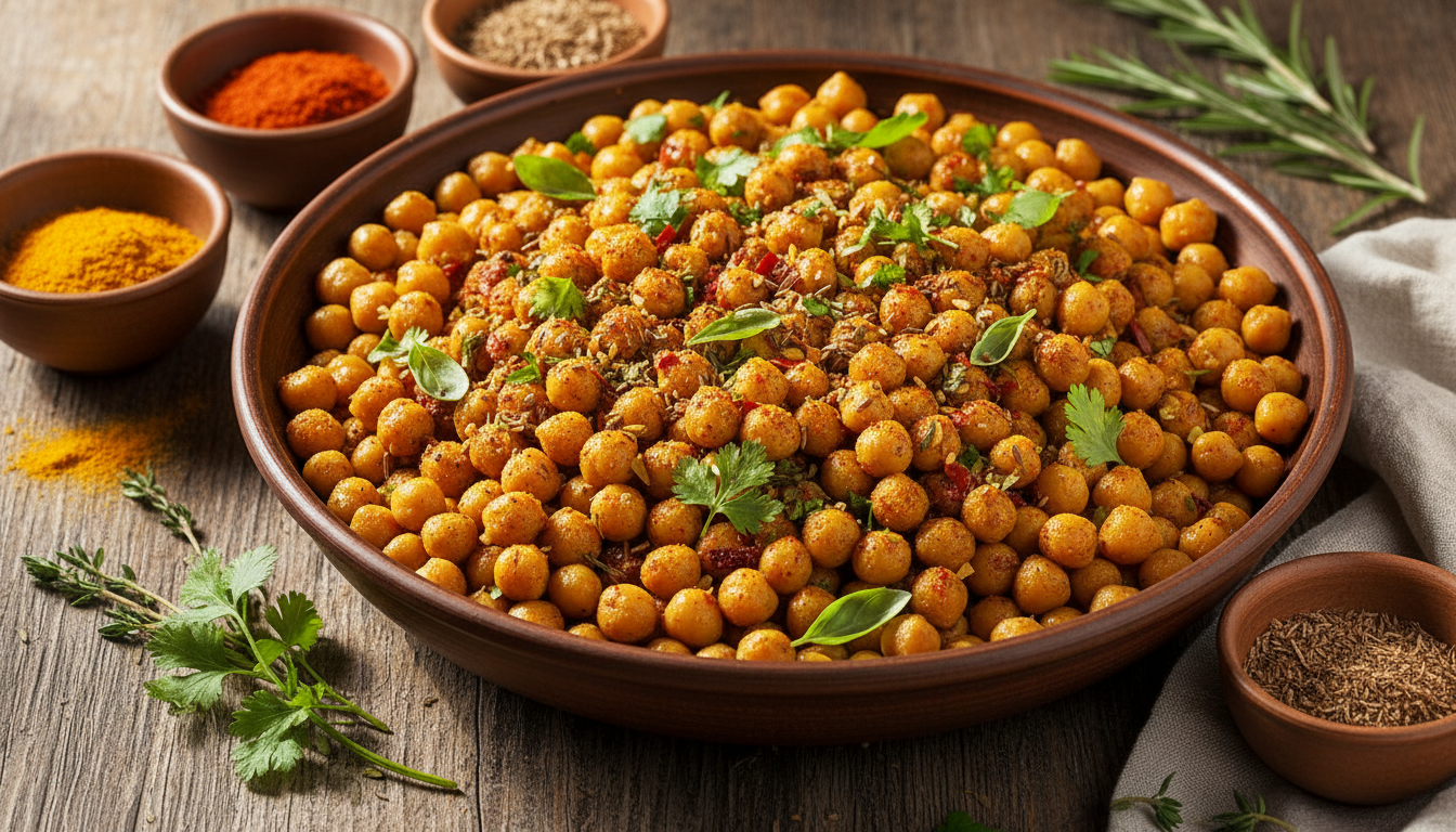 découvrez comment les pois chiches, les épices et les herbes fraîches se combinent pour créer un plat végétarien savoureux et irrésistible, capable de séduire même les amateurs de viande.