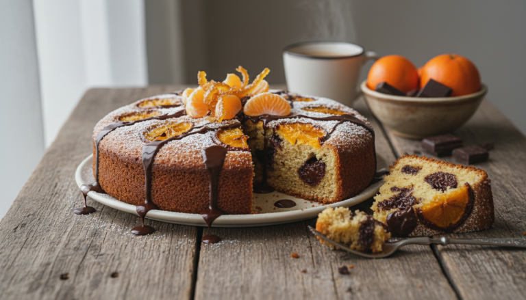 découvrez comment la douceur acidulée de la clémentine sublime un cake traditionnel riche en éclats de chocolat noir, pour une gourmandise fruitée et chocolatée irrésistible.