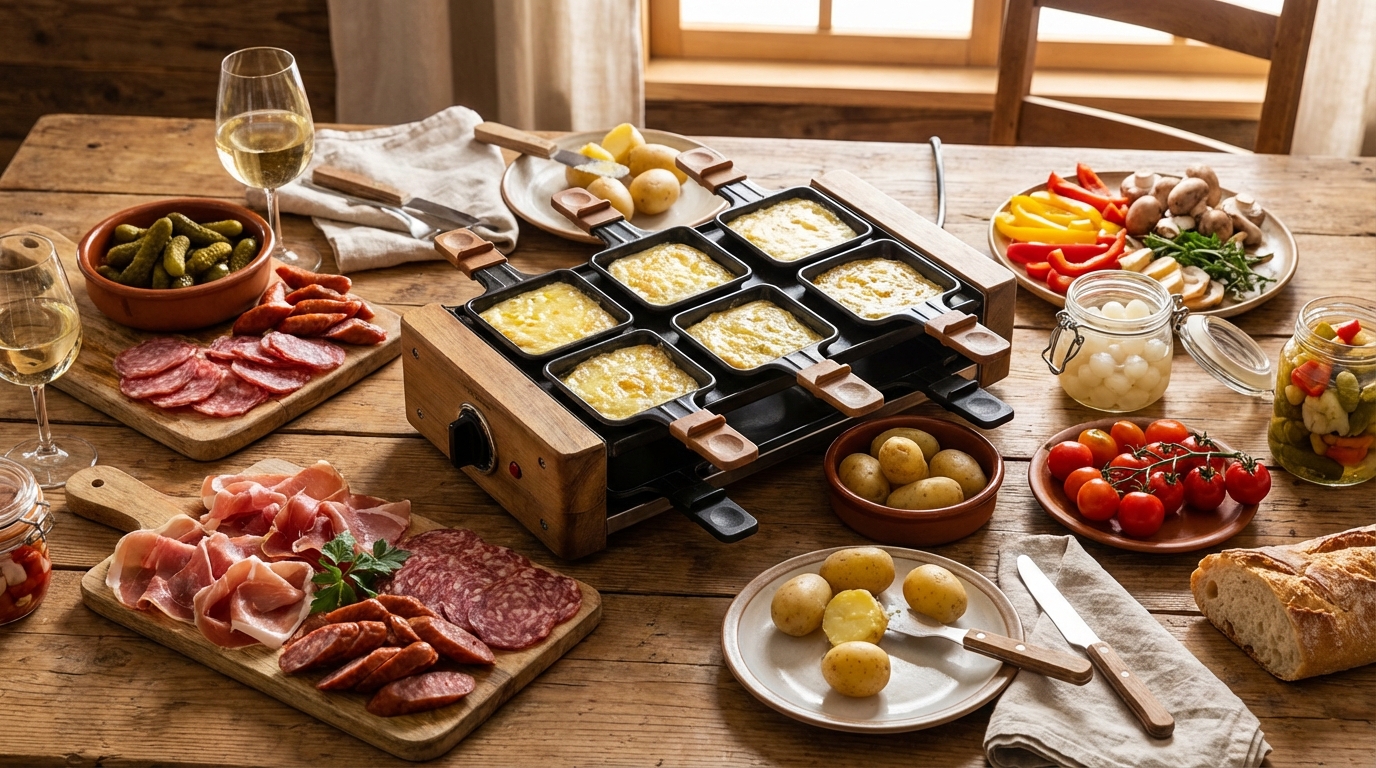 découvrez des idées gourmandes pour une raclette classique réussie, avec des garnitures savoureuses et variées, parfaites pour un festin convivial entre amis ou en famille.
