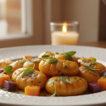 célébrez une saint-valentin gourmande et végétale avec ces gnocchis à la courge, un plat aux saveurs envoûtantes qui ravira vos papilles et votre cœur.