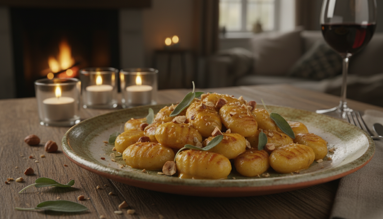 célébrez une saint-valentin gourmande et végétale avec nos gnocchis à la courge, une explosion de saveurs envoûtantes pour un repas amoureux et sain.