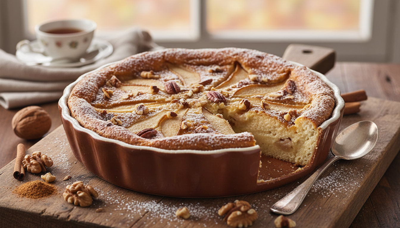 découvrez la recette facile du clafoutis aux poires, un dessert délicieux alliant moelleux et croustillant pour un plaisir gourmand simplifié.