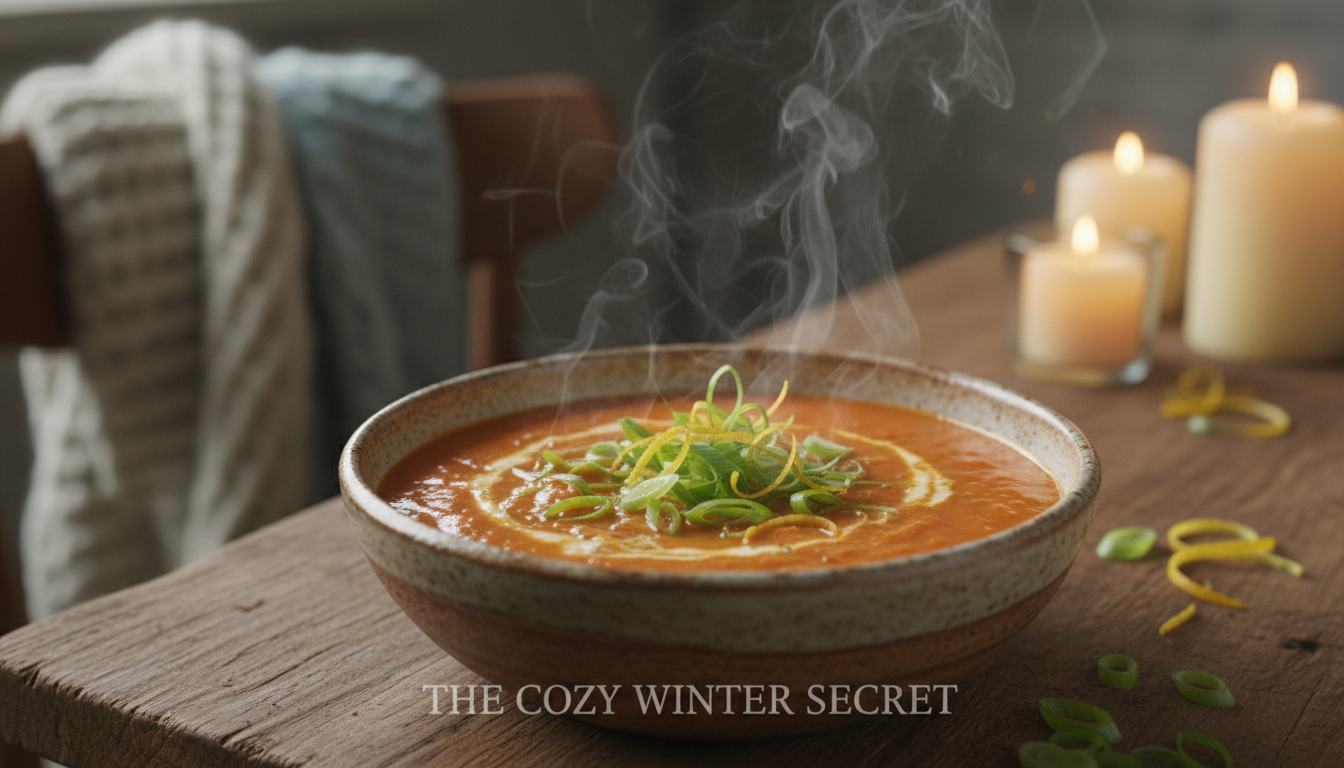 découvrez une soupe légère et réconfortante aux lentilles corail, poireau et citron, parfaite pour égayer vos soirées d'hiver avec saveur et bien-être.