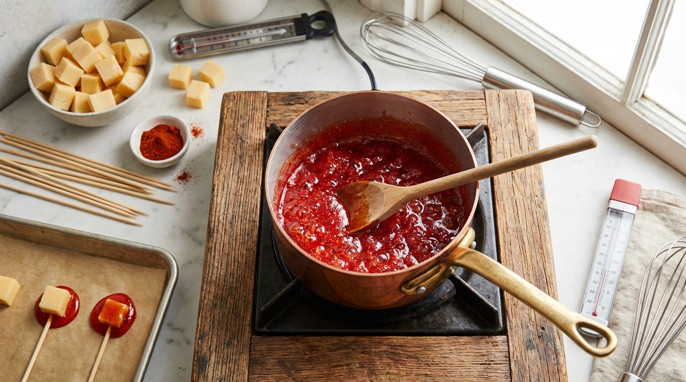 découvrez nos sucettes gourmandes au fromage frais et noix, une recette revisitée façon pomme d’amour pour un plaisir sucré-salé original et irrésistible.