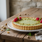 découvrez notre flan pâtissier à la pistache, ultra fondant et savoureux, une douceur irrésistible qui séduit tous les amateurs de desserts sucrés.
