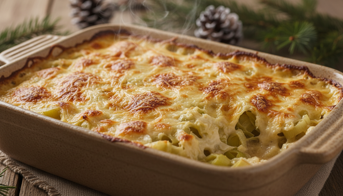 découvrez notre recette de gratin de poireaux onctueux et doré, idéale pour réchauffer vos soirées d’hiver avec un plat réconfortant et savoureux.