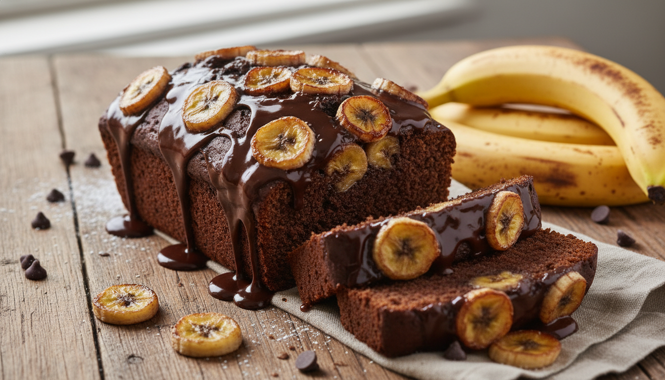 découvrez notre recette facile et rapide de banana bread au chocolat, un gâteau maison ultra fondant qui sublime vos bananes mûres en un délice irrésistible à partager.