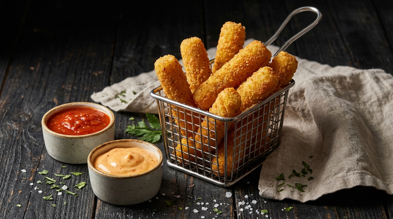 découvrez le secret des bâtonnets de mozzarella parfaitement croustillants et fondants. une recette simple et gourmande pour un plaisir irrésistible à chaque bouchée.