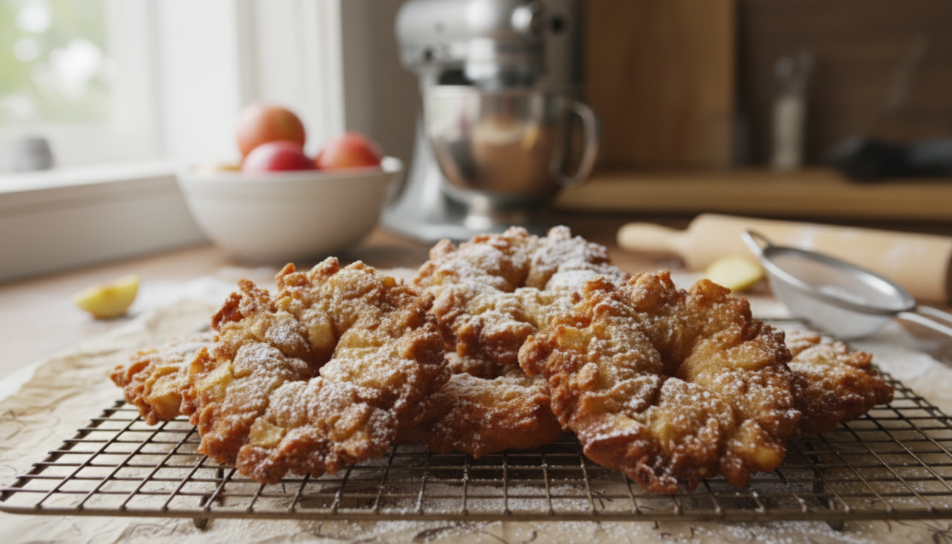 découvrez la recette facile des beignets de pommes moelleux à la croûte dorée, parfaits pour retrouver les saveurs gourmandes des fêtes foraines et réchauffer vos goûters d'hiver.