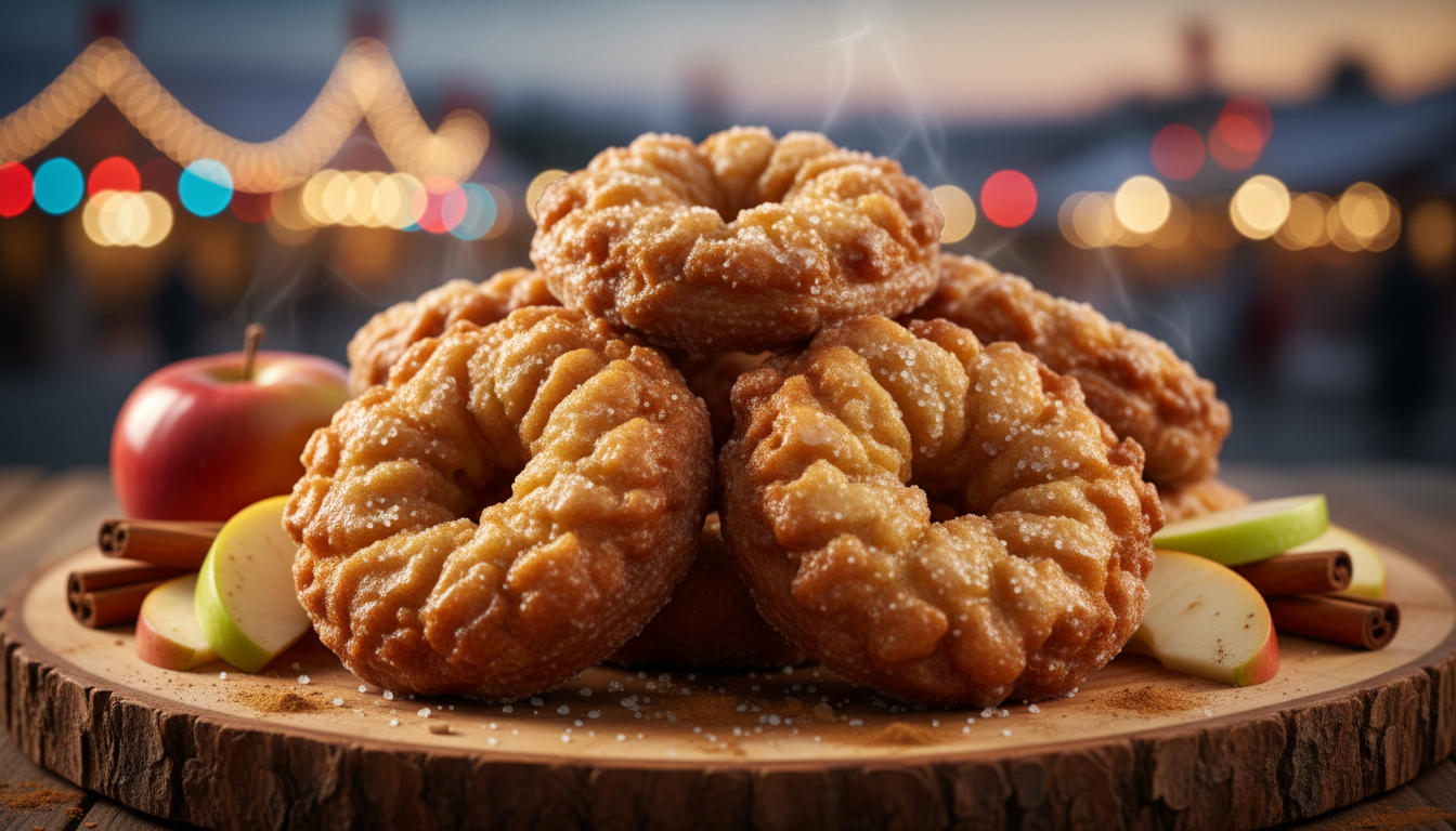 découvrez la recette facile des beignets de pommes moelleux à la croûte dorée, un délice qui rappelle les douceurs des fêtes foraines et des goûters d'hiver, parfait pour régaler petits et grands.