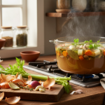 découvrez comment transformer facilement vos épluchures de légumes en un bouillon maison riche et savoureux, idéal pour réduire le gaspillage et sublimer vos plats.