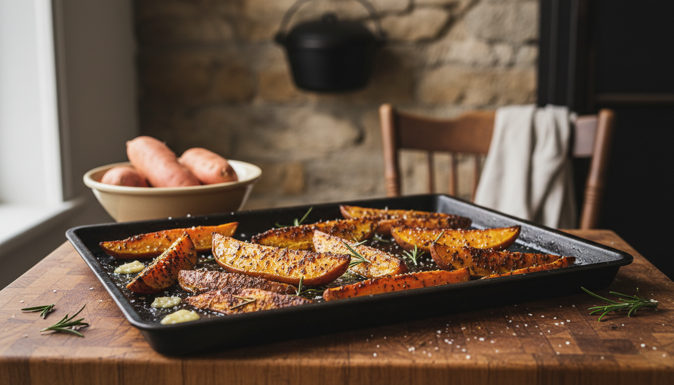 découvrez comment ces patates douces dorées deviennent la star du repas, captivant tous les regards dès qu'elles arrivent à table.