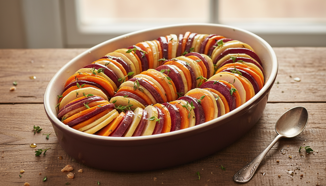 découvrez comment un tian hivernal savoureux a réussi à séduire même les membres de ma famille les plus réticents aux légumes grâce à ses saveurs réconfortantes et sa préparation simple.